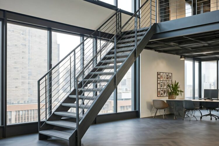 Designing the Perfect Mezzanine Staircase: Balancing Style and Function