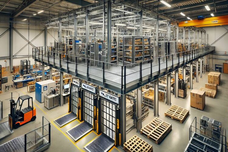 Enhancing Efficiency and Safety: The Role of Mezzanines with Pallet Gates in Production Facilities