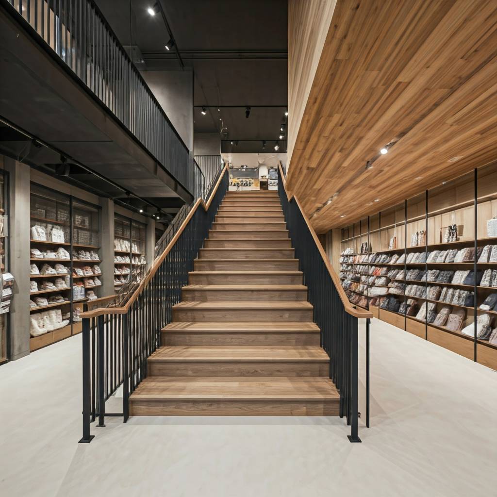 Stylish and Functional Retail Mezzanine